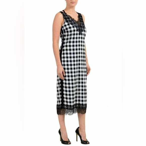 BOSS Haminka1 Check Sheath Dress – NWT Size 38 | Retail $750 - Picture 3 of 9